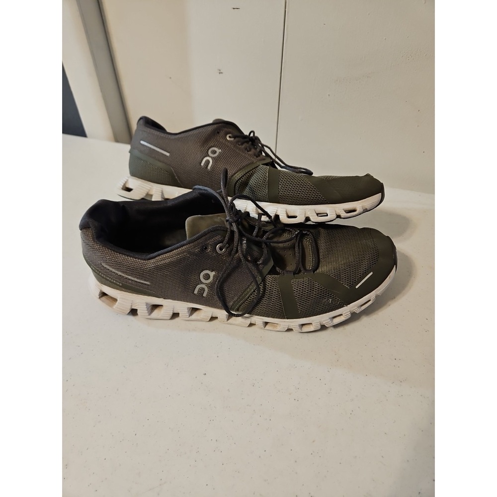 On‎ Running Cloudflow Shoes Mens Size 12.5 Green Athletic Running Sneakers (S134